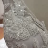 Luxurious Sequin V Neck Low Back Mermaid Wedding Dress TN125 - Image 8