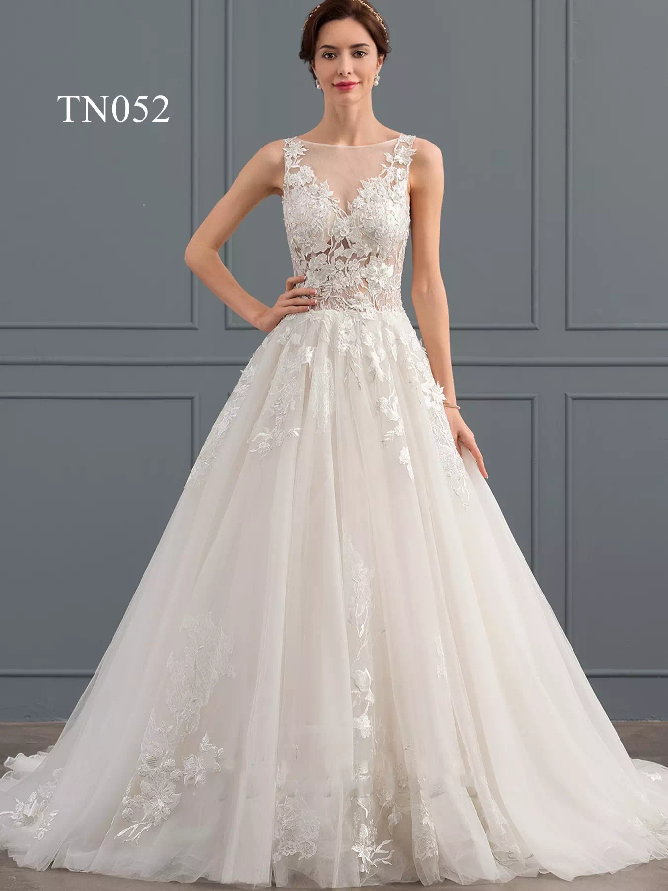 https://www.tinabridalfactory.com/wp-content/uploads/2022/09/Princess-Sheer-Tulle-and-Illusion-V-Neckline-A-Line-Wedding-Dress-TN052-0.webp