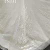 3D Flower Lace Applique Deep Plunge Mermaid Dress TN131 - Image 6