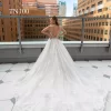 Premium Custom Made 2 in 1 Spaghetti Strap Backless Mermaid Dress TN100 - Image 2