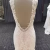 Sexy Deep V Neck and Deep Open V Back Mermaid Dress TN082 - Image 4