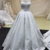 Sweetheart Neckline Belt Satin Ballgown Dress TN138 - Image 2