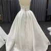 Sweetheart Neckline Belt Satin Ballgown Dress TN138 - Image 3