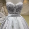 Sweetheart Neckline Belt Satin Ballgown Dress TN138 - Image 4