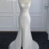 Sexy Split Sequin Tulle Mermaid Dress TN190